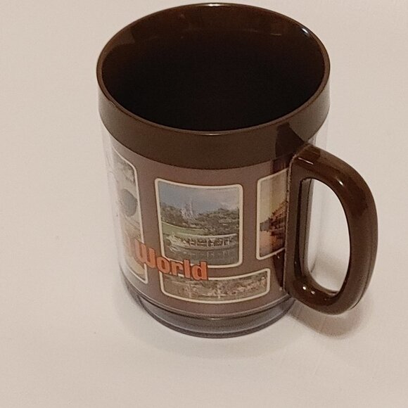 Vintage Walt Disney World Mug Cup Thermo Serv Inc Retro Kitchen 1970s - Picture 3 of 6